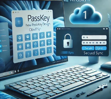 Windows 11 passkey design