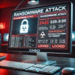 Casio ransomware attack