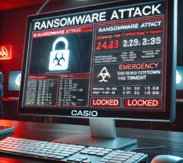 Casio ransomware attack