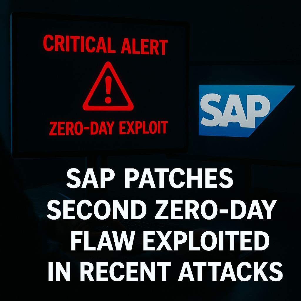SAP patches second zero-day flaw