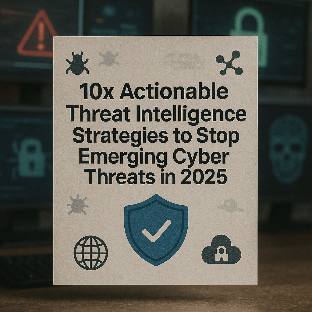 10X Actionable Threat Intelligence Strategies to Stop Emerging