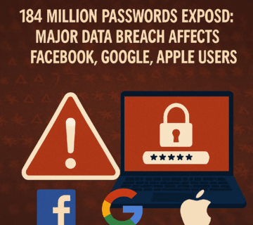 184 Million Passwords Exposed: Major Data Breach Affects Facebook, Google, Apple Users - Complete Protection Guide