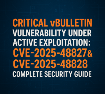 Critical vBulletin Vulnerability CVE 2025 48827 & CVE 2025 48828
