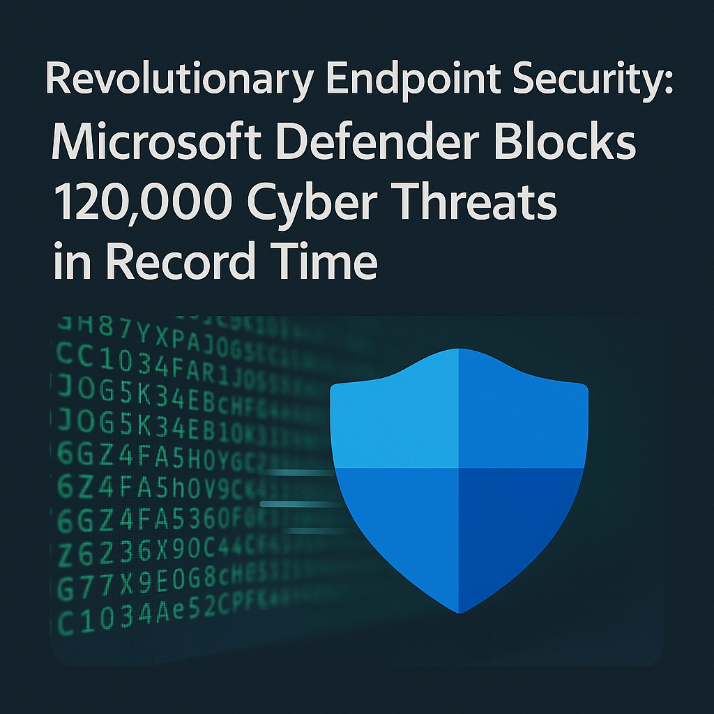 Microsoft Defender Blocks 120,000 Cyber Threats in Record Time