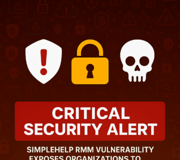 SimpleHelp RMM vulnerability CVE-2024-57727 security breach diagram