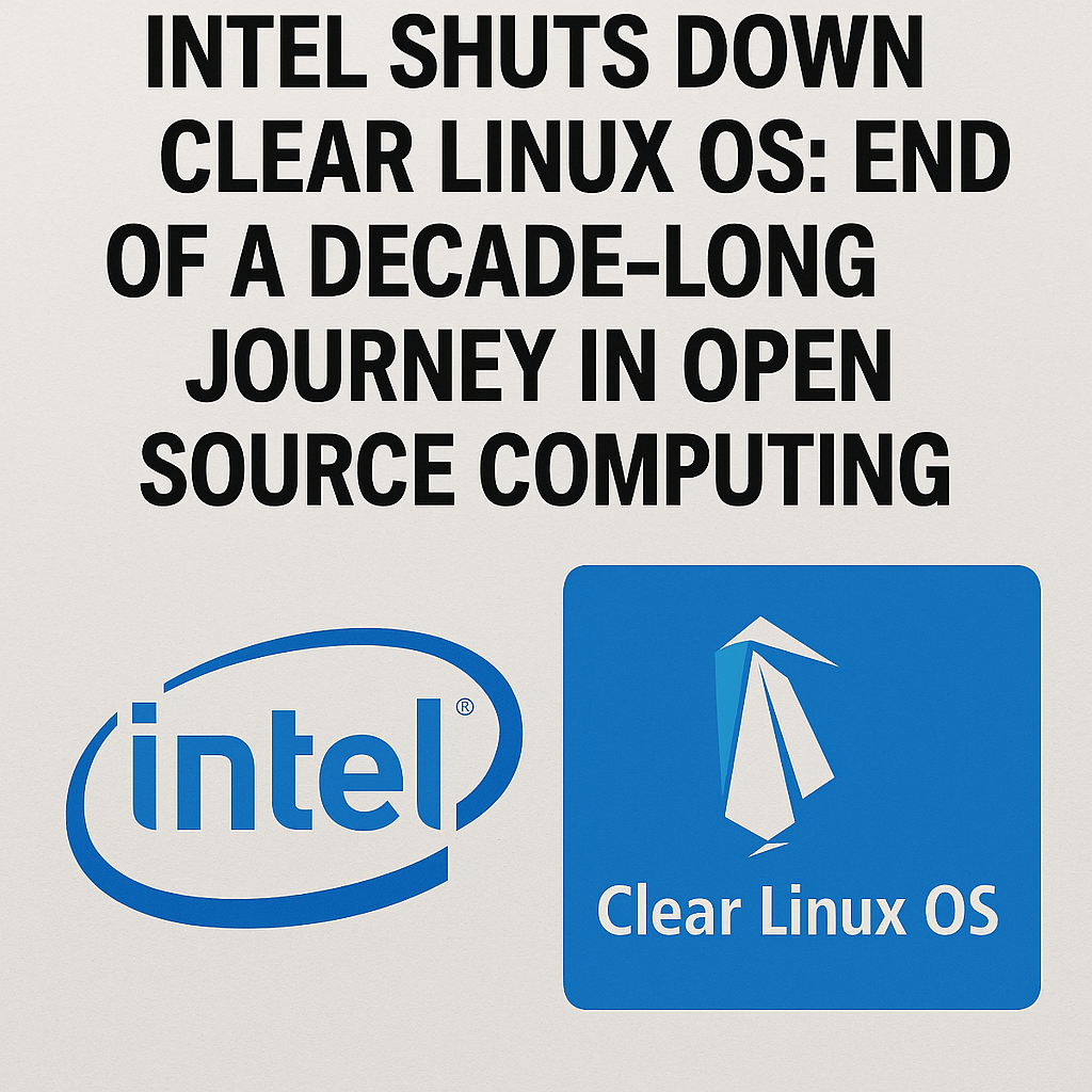 Intel Shuts Down Clear Linux OS