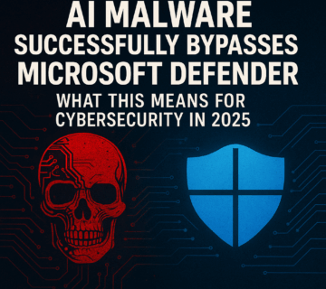 AI Malware Successfully Bypasses Microsoft Defender: What This Means for Cybersecurity in 2025