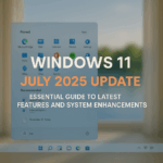 Technijian Windows 11 July 2025 Update: Essential Guide to Latest Features and System Enhancements