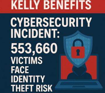 Kelly Benefits Cybersecurity Incident 553,660 Victims Face Identity Theft Risk