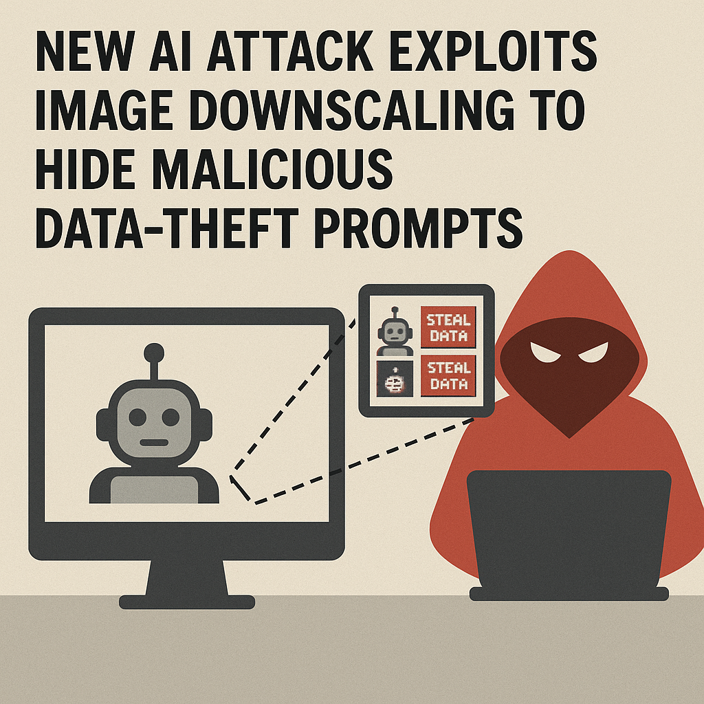 AI Security, Cybersecurity Threats, Image Downscaling Vulnerability, Prompt Injection, Data Theft, Google Gemini Vulnerability, Steganography in AI, Trail of Bits, AI Attack Vectors, Machine Learning Security, AI System Vulnerabilities, Open Source Security Tools