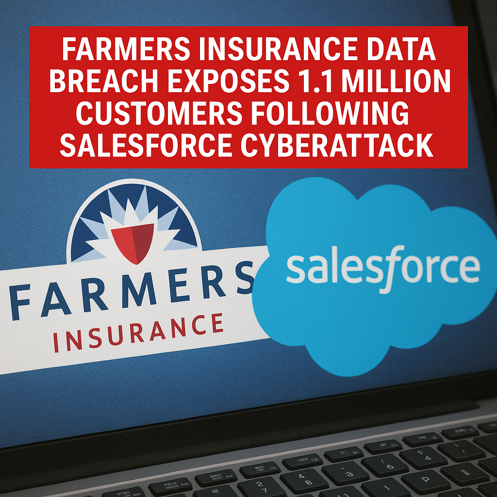 Farmers Insurance Data Breach Hits 1.1M: Cyberattack Fallout
