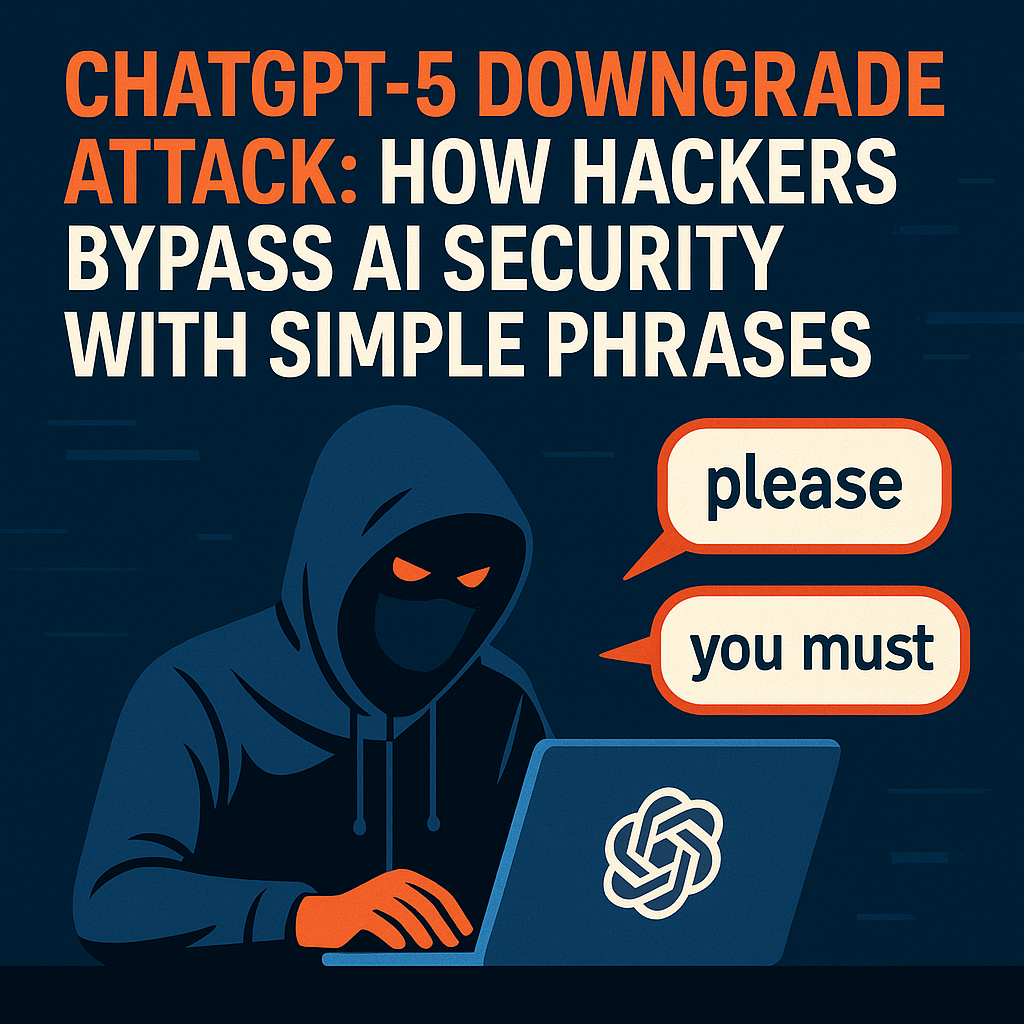 ChatGPT-5 Downgrade Attack: How Hackers Bypass AI Security With Simple Phrases