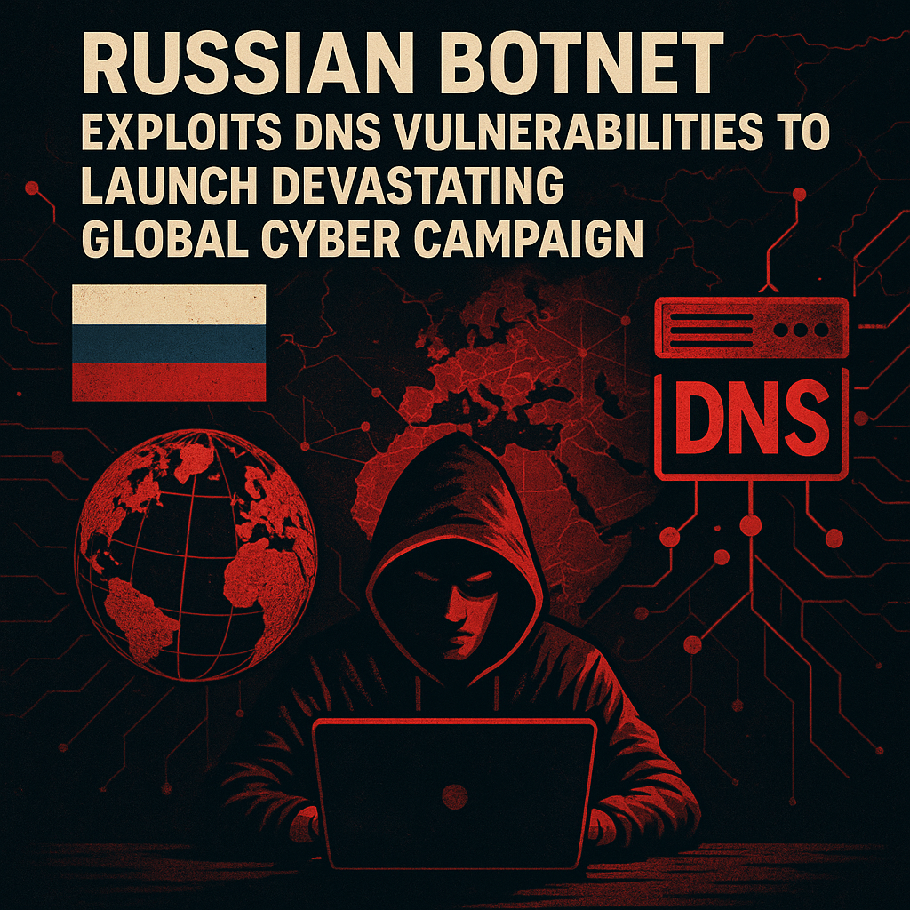Russian Botnet Exploits DNS Vulnerabilities