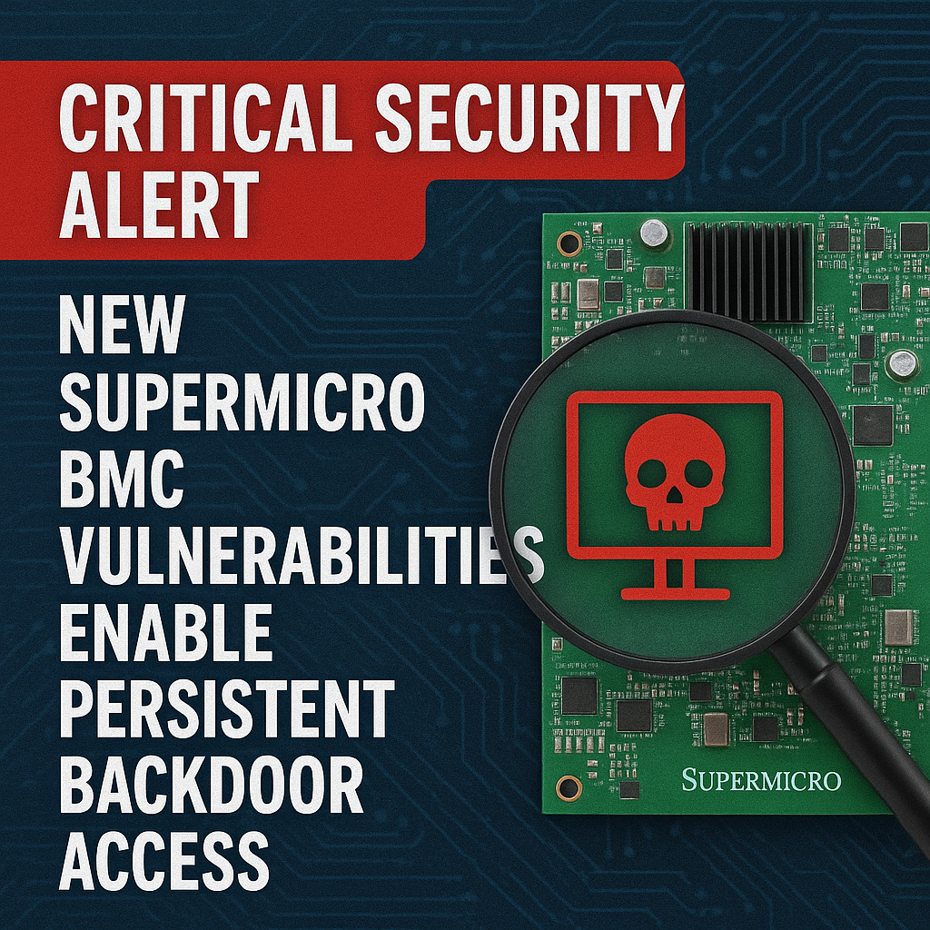 Critical Security Alert: New Supermicro BMC Vulnerabilities Enable ...