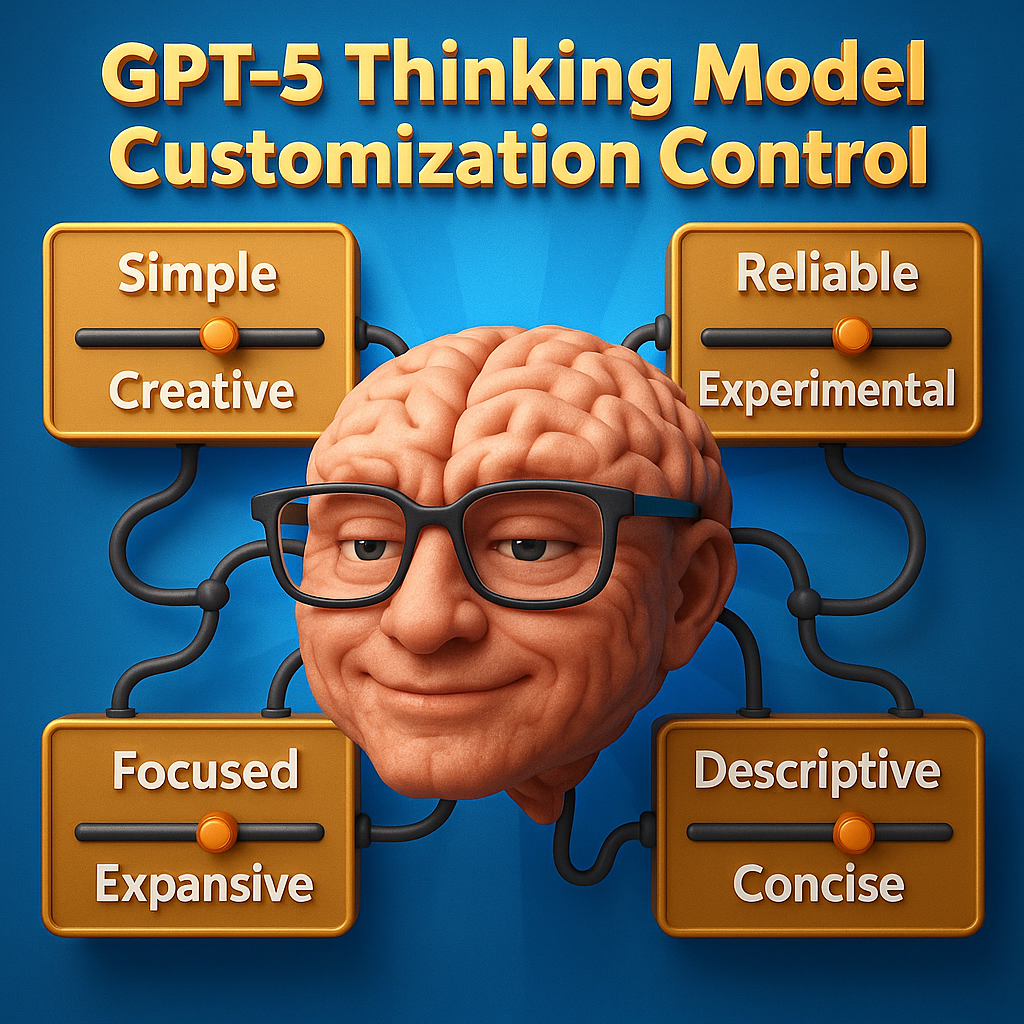 GPT-5 Thinking Model Customization Control