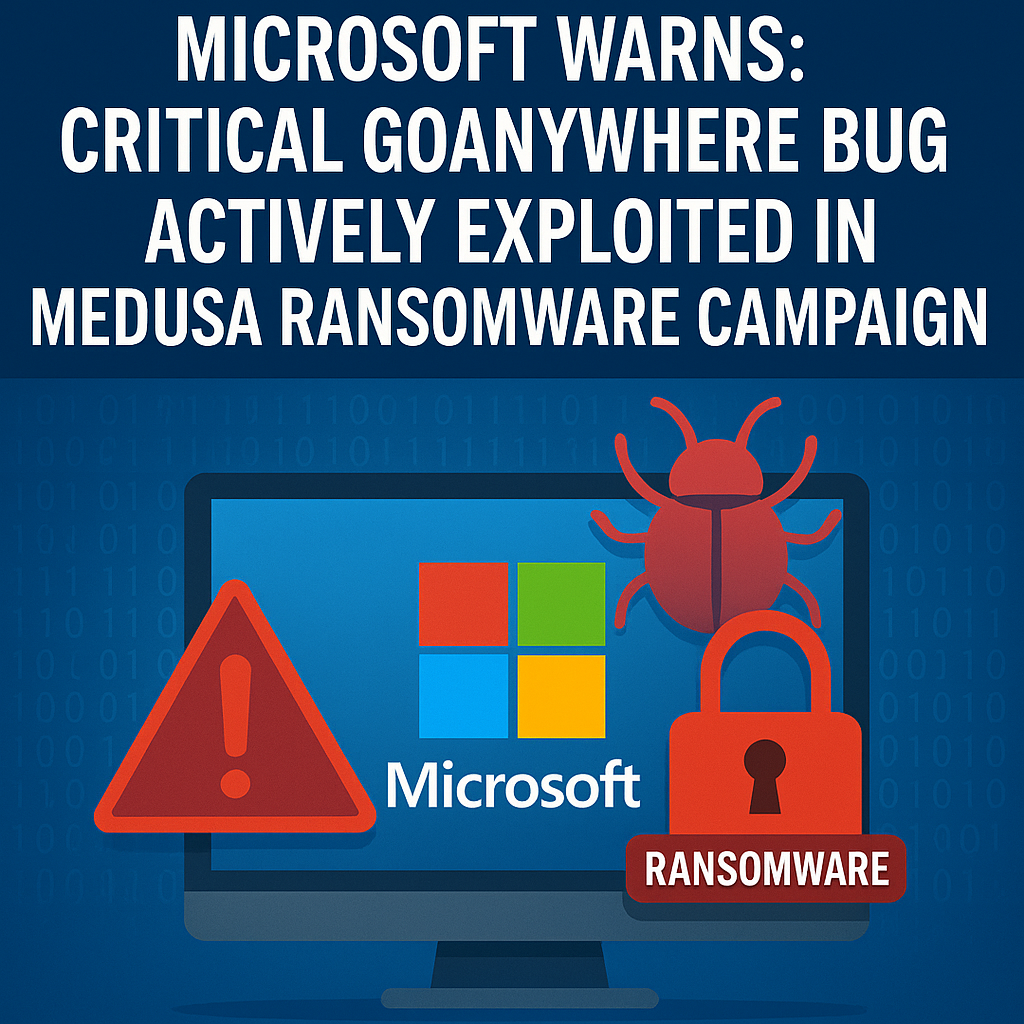 Microsoft Warns: Critical GoAnywhere Bug