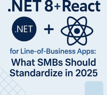NET 8 and React for SMB Business Applications