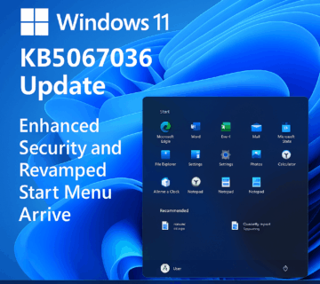 Windows 11 KB5067036 Update