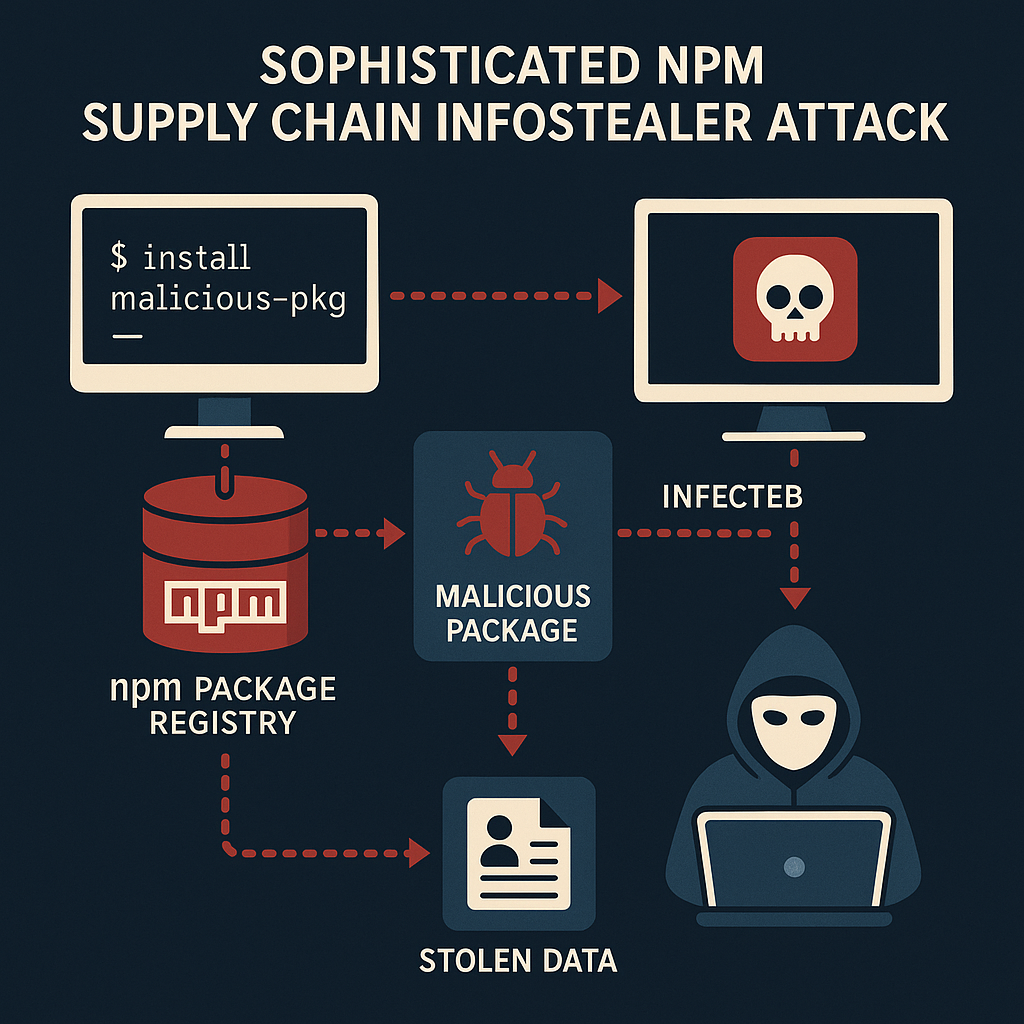 Sophisticated NPM Supply Chain InfostealSophisticated NPM Supply Chain Infostealer Attack er Attack