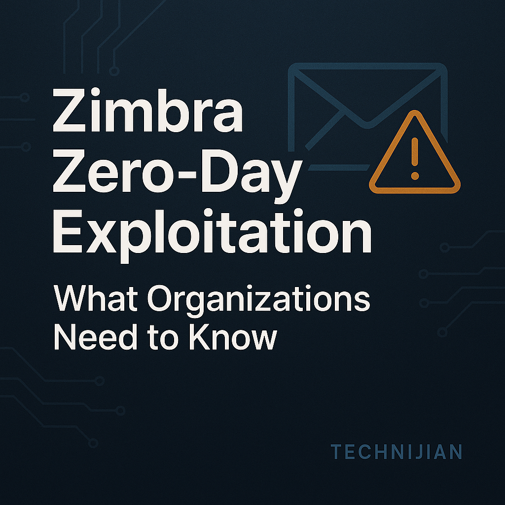 Zimbra Zero-Day Exploitation