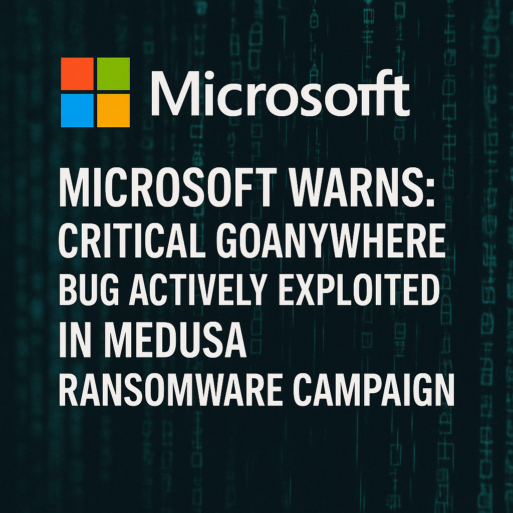 GoAnywhere Zero-Day Exploitation by Medusa Ransomware