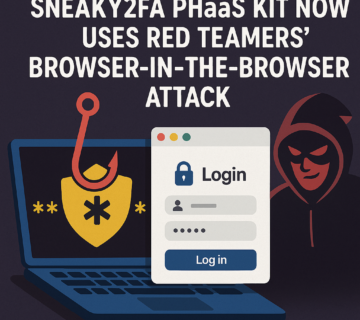 Sneaky2FA PhaaS Kit Now Uses Red Teamers