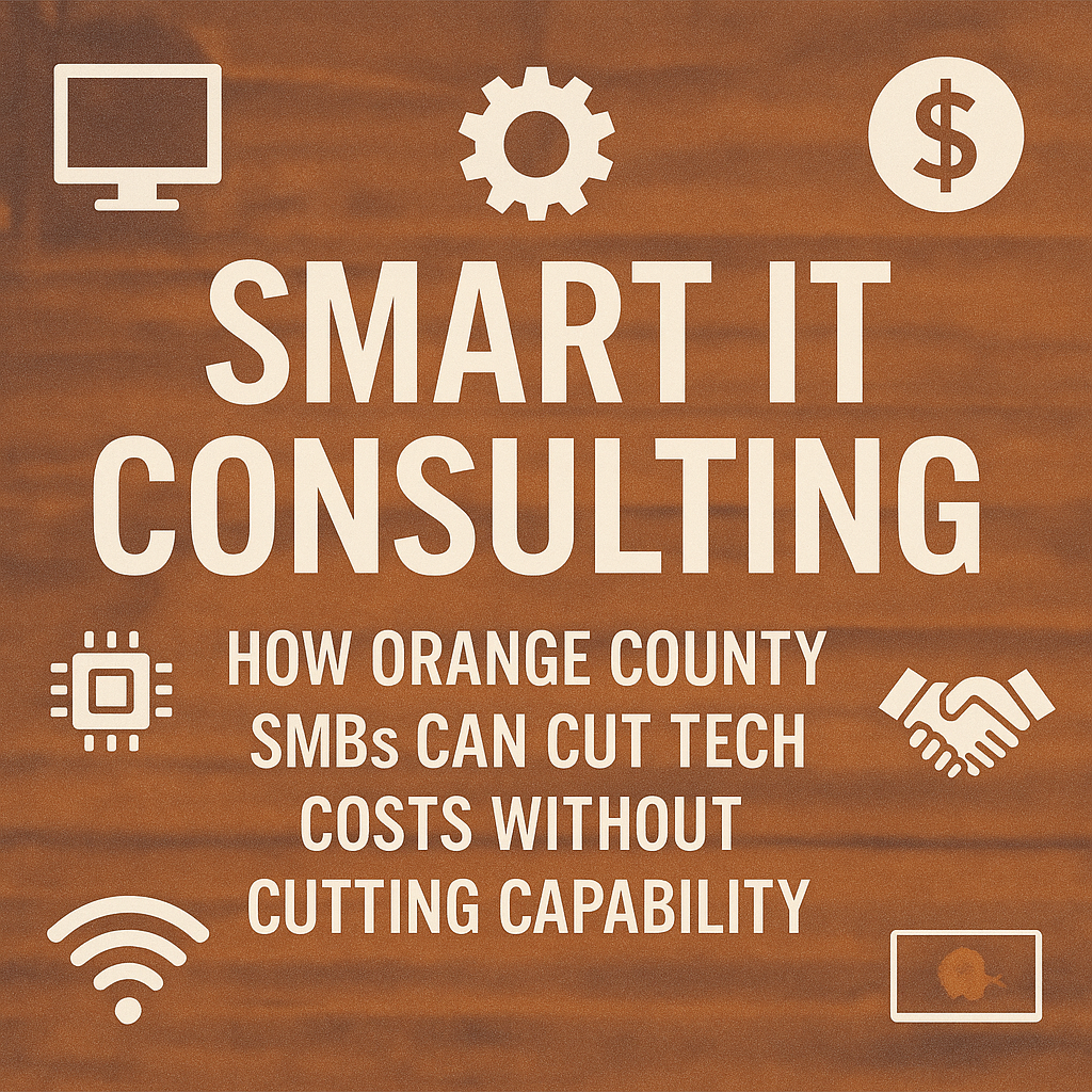 Smart IT Consulting for Orange County SMBs: Cut Tech Costs
