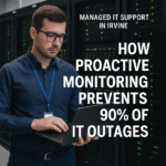 Managed IT Support in Irvine How Proactive Monitoring Prevents 90% of IT Outages