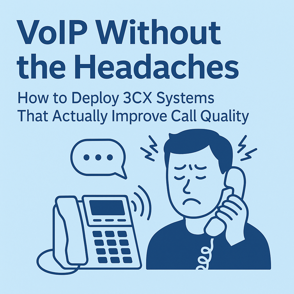 VoIP Without the Headaches: How to Deploy 3CX Systems That Actually Improve Call Quality