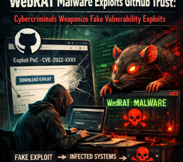 WebRAT malware GitHub exploit targeting fake vulnerability repositories