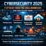 Cybersecurity 2025: 7 Attacks Targeting Small Businesses (and How to Stop Them)
