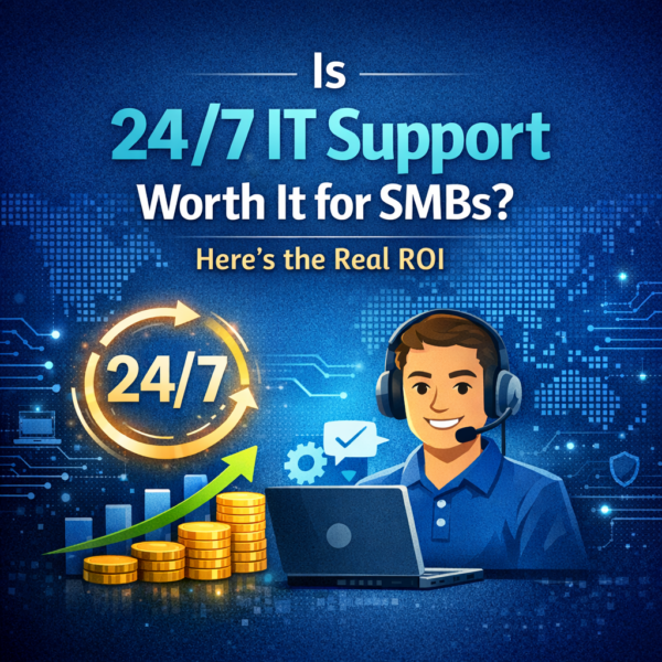 Is 24/7 IT Support Worth It for SMBs? Here's the Real ROI