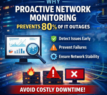 Why Proactive Network Monitoring Prevents 80% of IT Outages