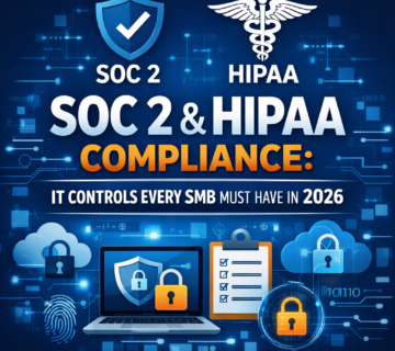 SOC 2 and HIPAA Compliance: IT Controls Every SMB Must Have in 2026