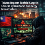 Taiwan Reports Tenfold Surge in Chinese Cyberattacks