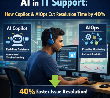 AI in IT Support: How Copilot & AIOps Cut Resolution Time by 40%