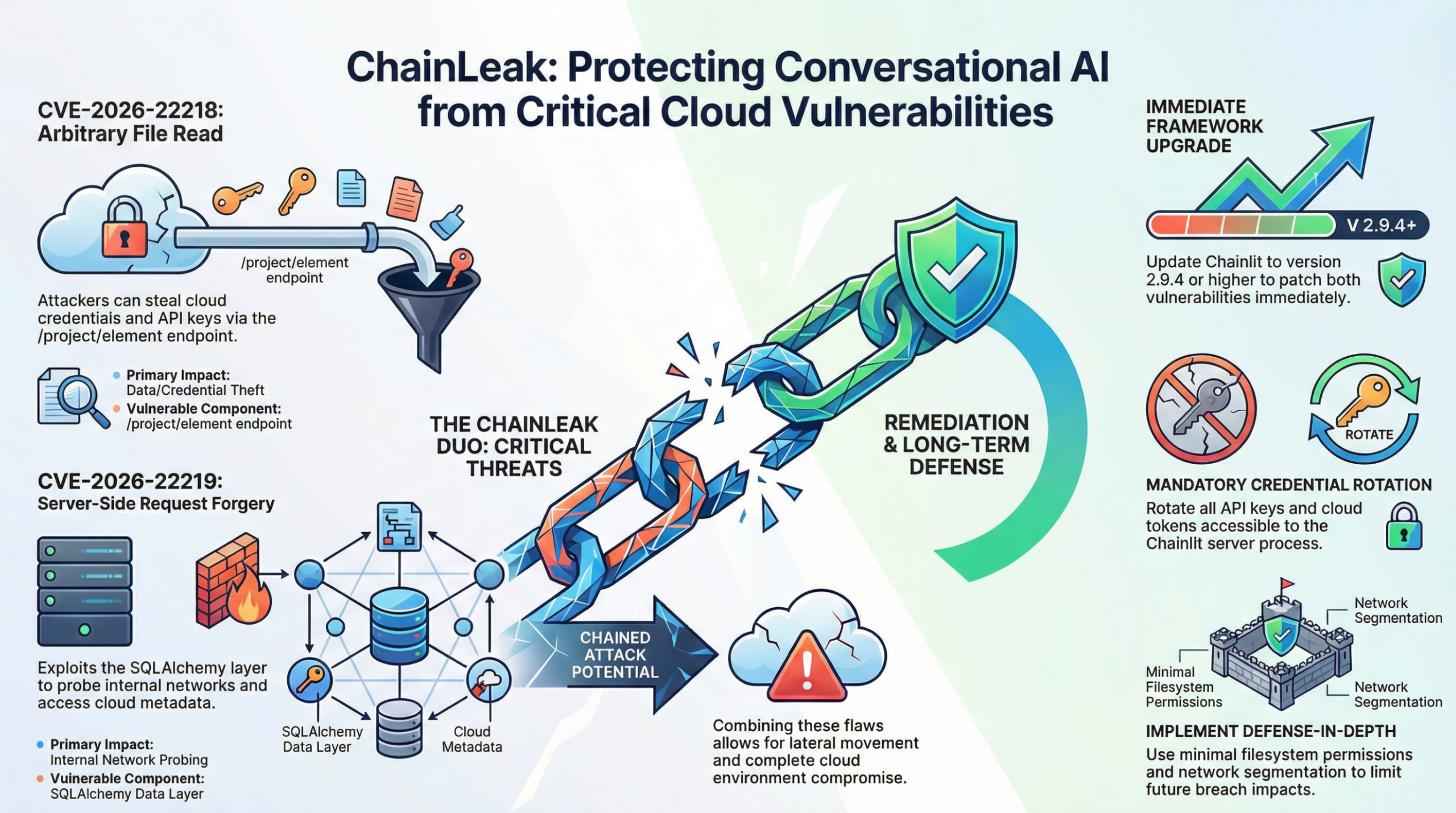 ChainLeak: Securing Chainlit Frameworks