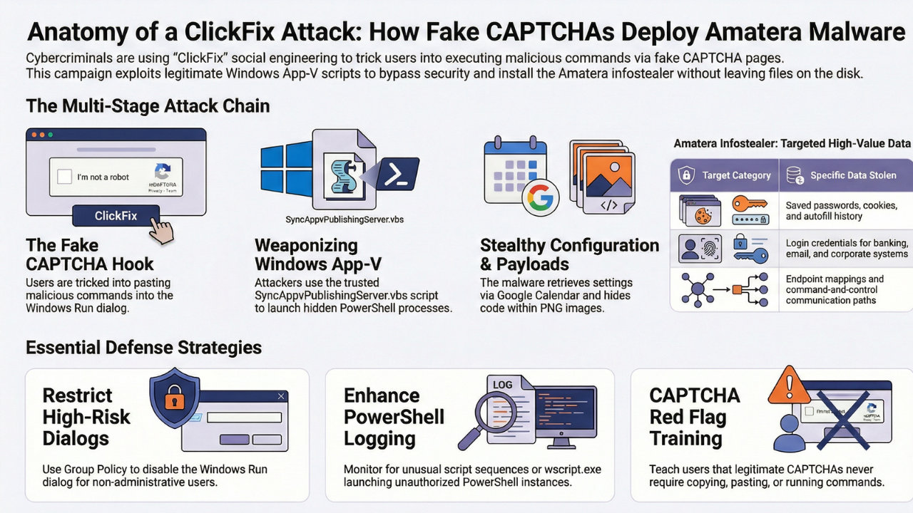 New ClickFix Malware Campaign Exploits Windows