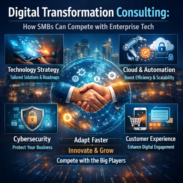 Digital Transformation Consulting and Why Do SMBs Need It