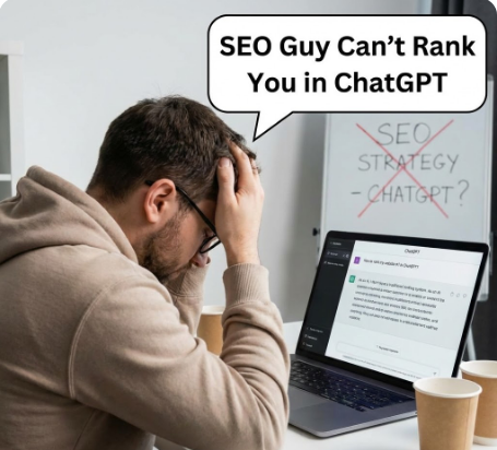SEO Guy Can't Rank You in ChatGPT – Why Traditional SEO Falls Short in the Age of AI Search SEO Guy Can't Rank You in ChatGPT – Why Traditional SEO Falls Short in the Age of AI Search
