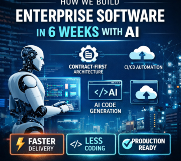 AI driven software development in 6 weeks