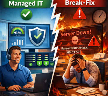 Managed IT vs  Break Fix for Orange County Businesses