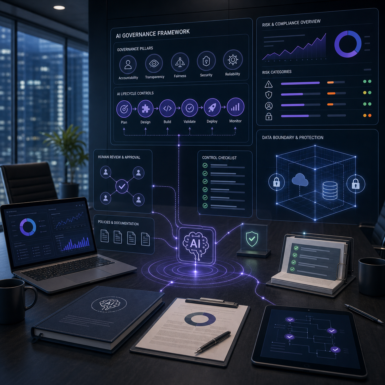 Building the 2026 AI Governance Framework for Mid-Market Businesses
