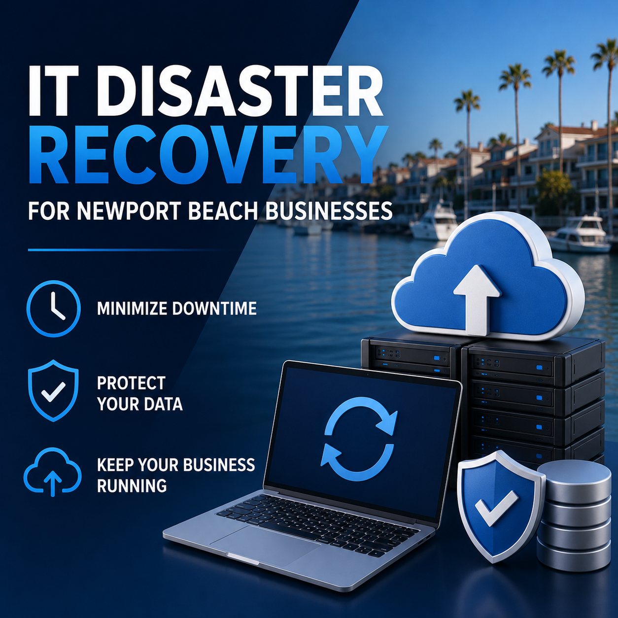 IT Disaster Recovery and Business Continuity for Newport Beach