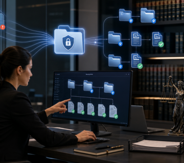 Secure Document Management Law Firms clean podcast episode image